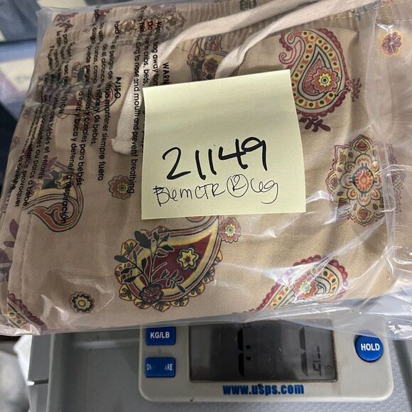 Pacsun Mens Slim Drawstring Pants Paisley Streetwear Preppy Casual LARGE FLAW - Picture 10 of 11